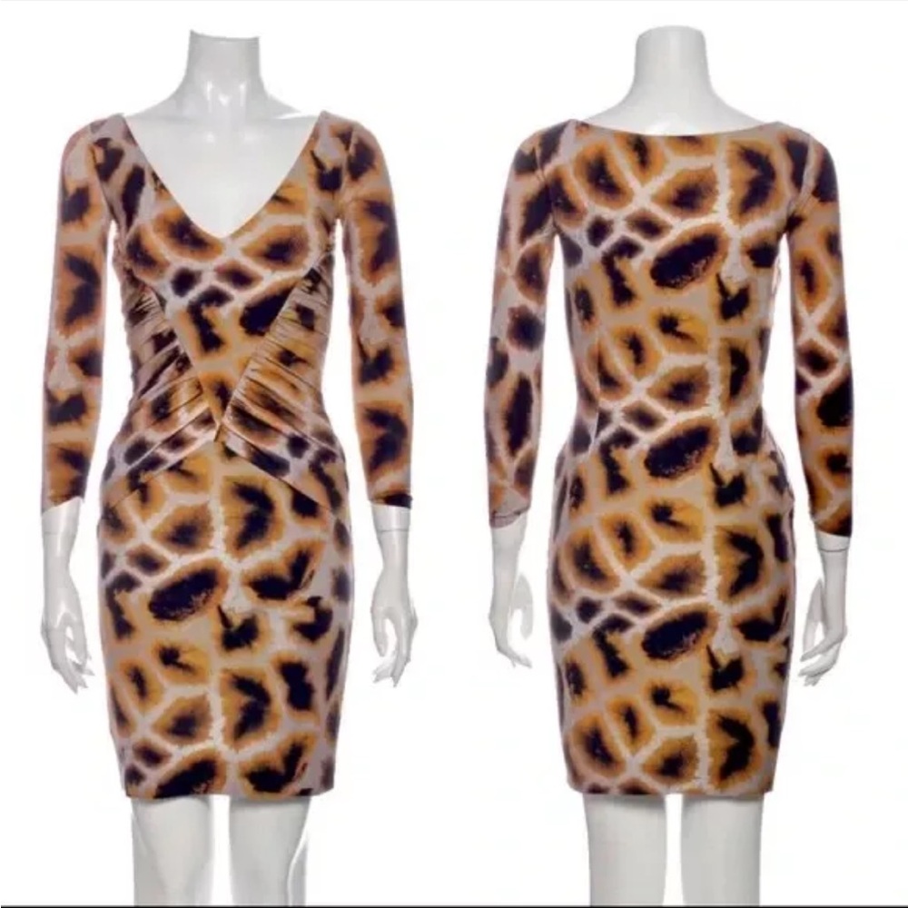 Leopard Print Bodycon Dress